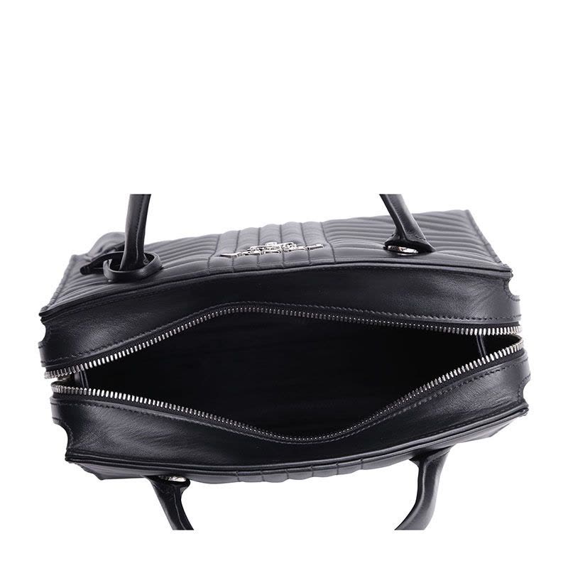 PRADA/普拉达 女包绗缝图案刻字徽标手拎斜挎包 1BA045 25x19x14CM图片