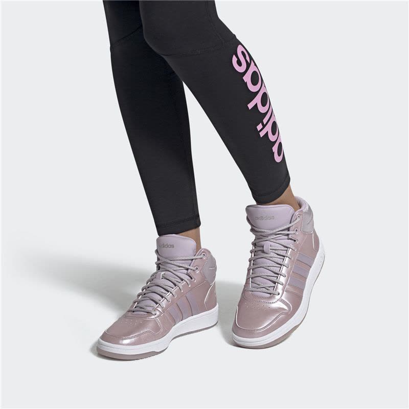 ADIDAS SC(阿迪运动休闲)HOOPS 2.0 MID冬季女子休闲鞋EF0121图片