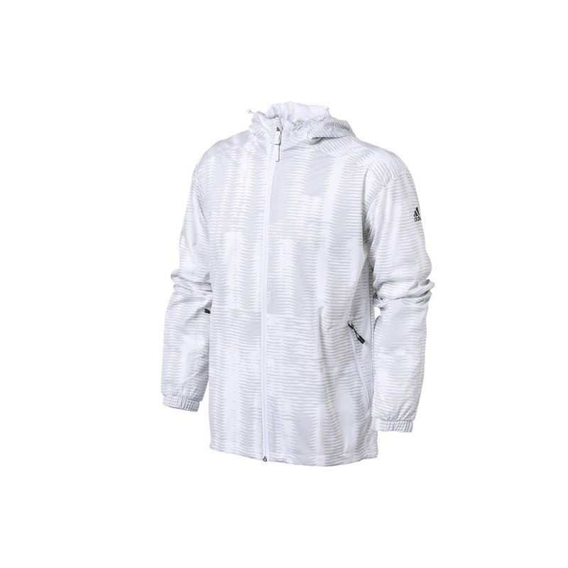 adidas阿迪达斯男子外套夹克休闲运动服CE1692 S 白色