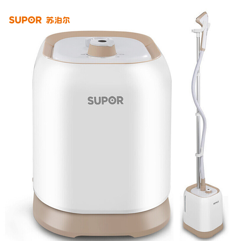苏泊尔（SUPOR）蒸汽挂烫机GT15Z6JE-16香槟色 1.5L 单杆 家用手持/挂式电熨斗 强劲蒸汽高温杀菌