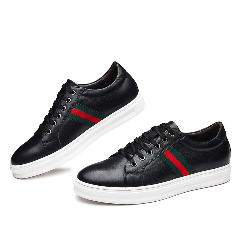 奥康男鞋新款小白鞋男士休闲潮鞋韩版皮鞋男运动板鞋百搭乐福鞋