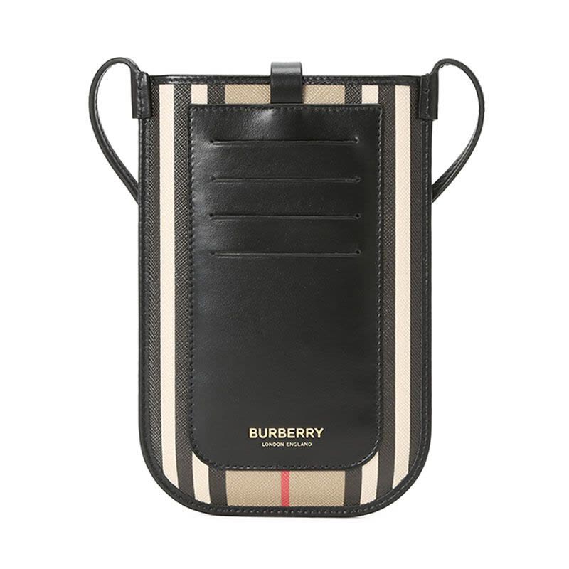 预订BURBERRY 标志性条纹斜挎包 手机保护套（含背带）8026002图片