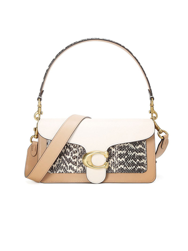 【预定】COACH/蔻驰TABBY 26 拼色C字扣单肩包 75799 26*15*7.5CM