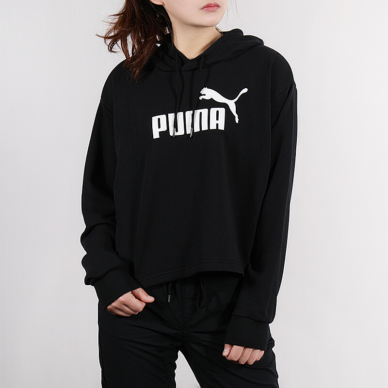 PUMA彪马 女子休闲连帽套头衫运动卫衣844643