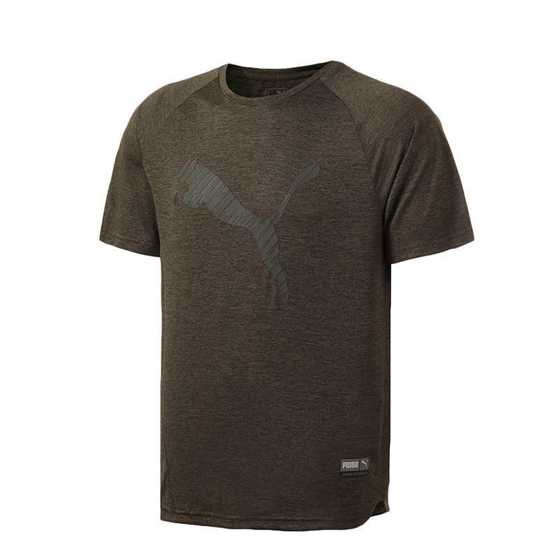 彪马puma短袖t恤男装运动服51665003l51665003墨绿色