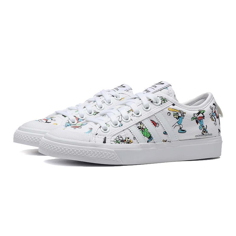 adidas阿迪达斯三叶草男鞋女鞋DISNEY休闲鞋板鞋FW0645