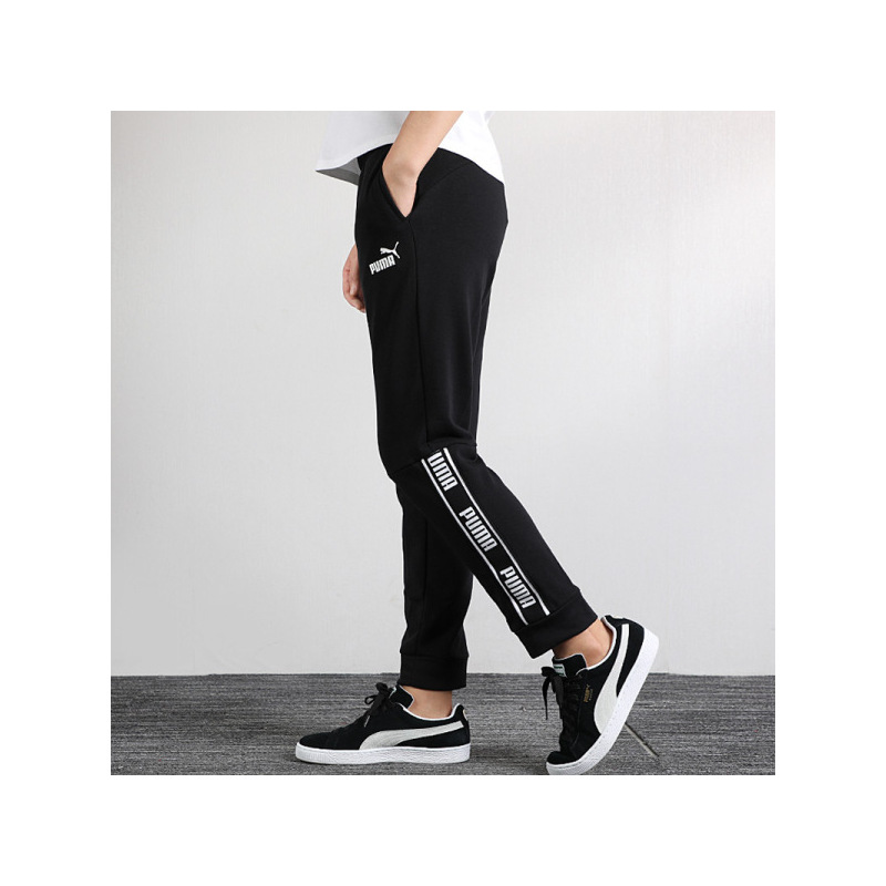 puma彪马长裤女裤2019秋季新款训练休闲串标小脚运动裤58108101