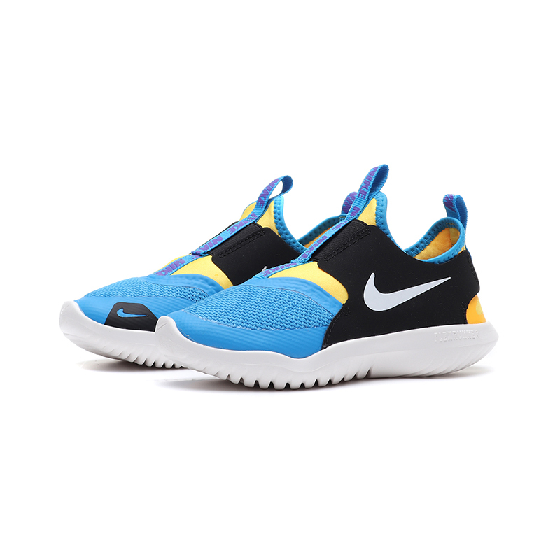 【自营】NIKE男女小童休闲鞋撞色时尚拼接低帮一脚蹬运动鞋AT4663