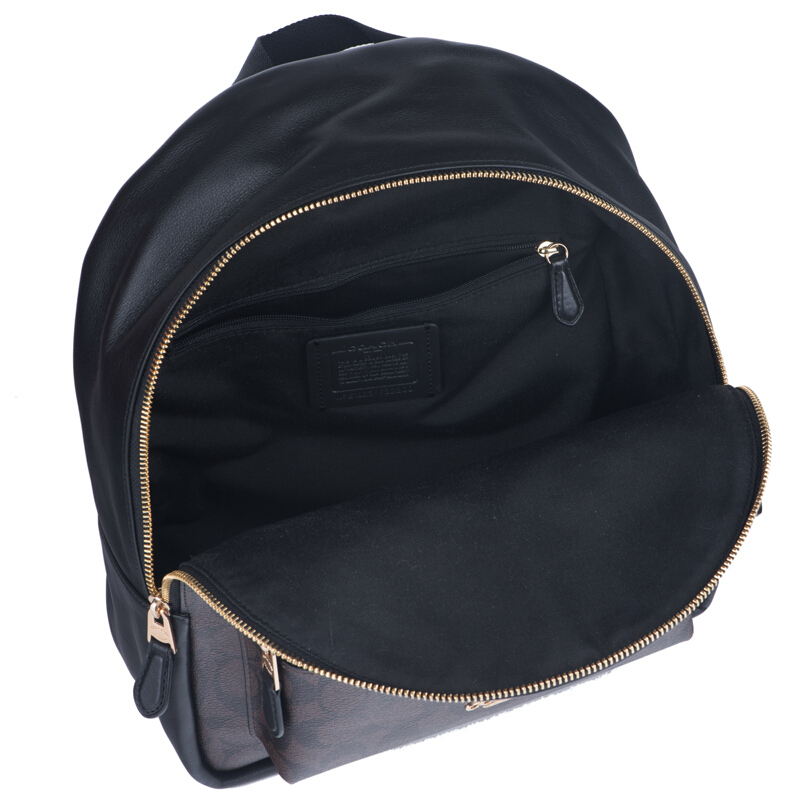 coach蔻驰女士pvc双肩背包f32200imaa8