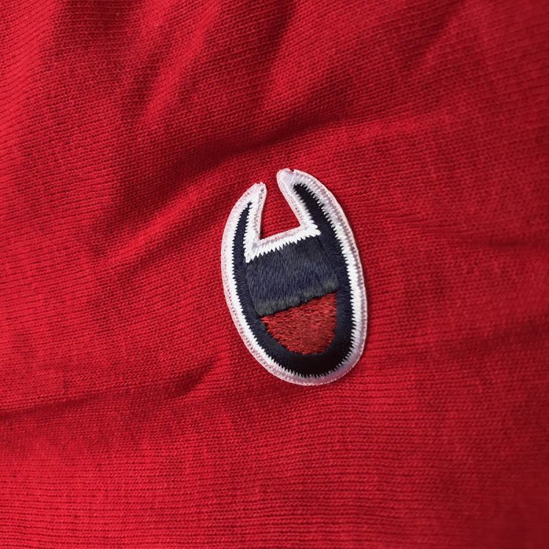 champion 冠军 情侣款 纯色修身基础款经典 T恤 短袖 T425RR红色图片