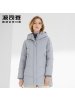 波司登女羽绒服连帽中长款新款妈妈装冬装保暖外套_1