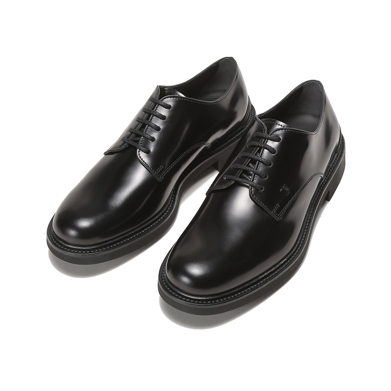 托德斯 TOD’S 男士皮革系带皮鞋XXM06H00C20AKT