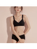 性感裸感无痕乳胶内衣女承托力无钢圈防震聚拢背心式睡眠文胸套装