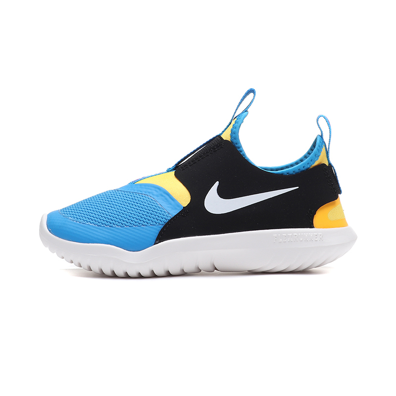 【自营】NIKE男女小童休闲鞋撞色时尚拼接低帮一脚蹬运动鞋AT4663
