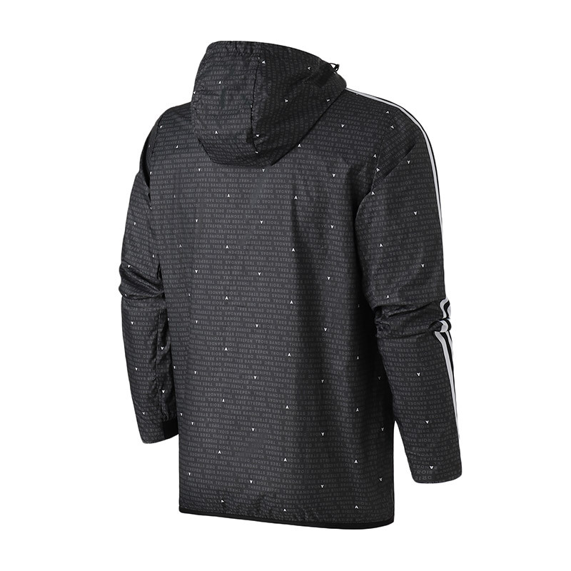【自营】adidas男服外套夹克连帽休闲运动服DW4616