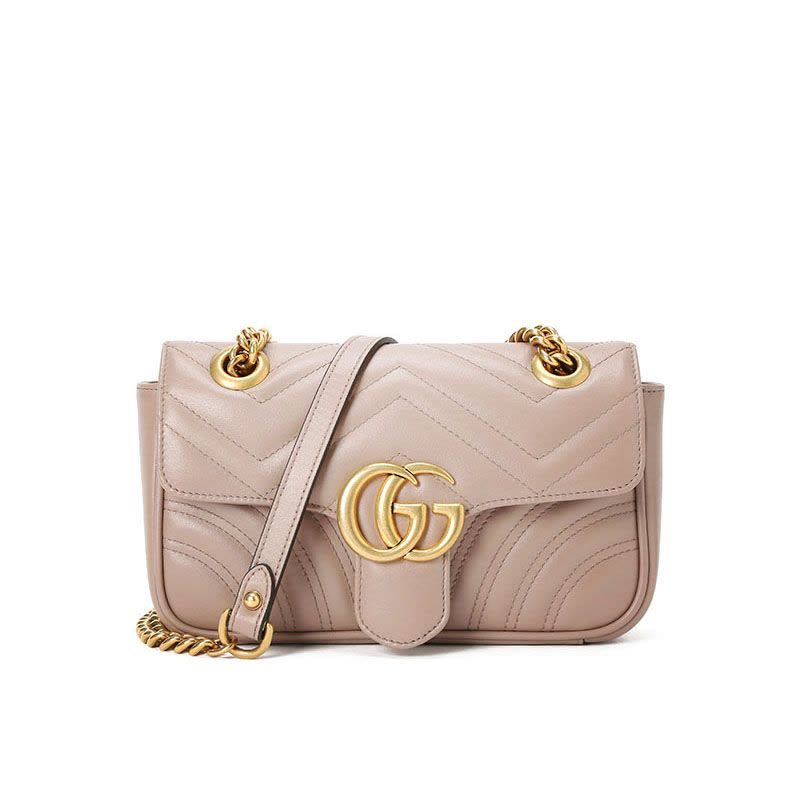GUCCI GG Marmont 单肩包 446744迷你 21x12.5x5.5CM图片