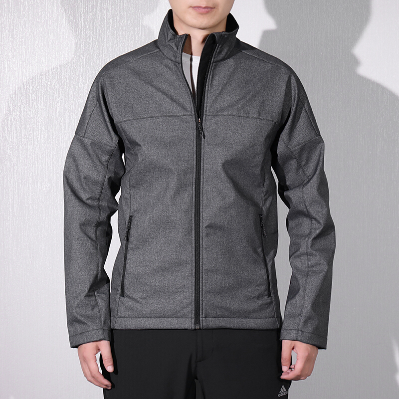 阿迪达斯（ADIDAS）男款运动服立领休闲夹克外套DM1908