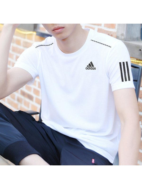 Adidas阿迪达斯运动服套装男2020冬季新款圆领T恤休闲短裤DP2875