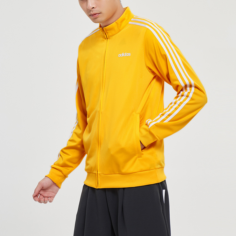 阿迪达斯男服夹克外套立领时尚跑步运动休闲服装EI4892