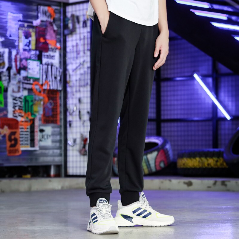 adidas男服运动长裤收口休闲运动服DX3686