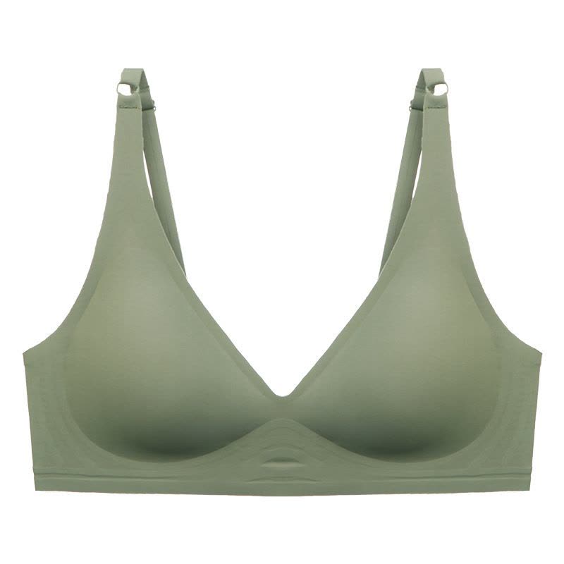 果冻软支撑无痕内衣女法式性感无钢圈文胸小胸聚拢薄款调整型胸罩图片