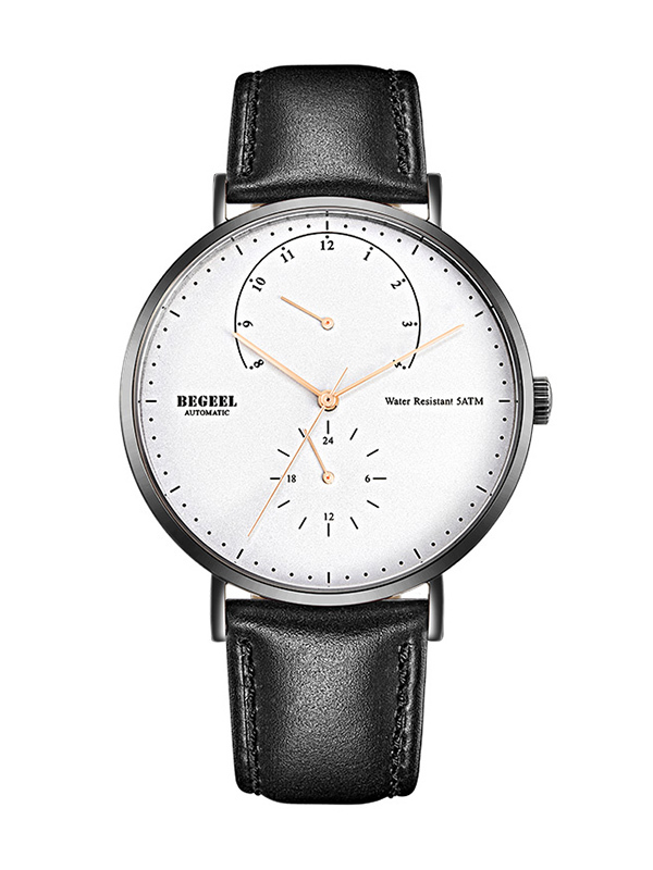 宾爵begeel手表简欧系列全自动上链机械机芯男士手表时尚简约防水时尚