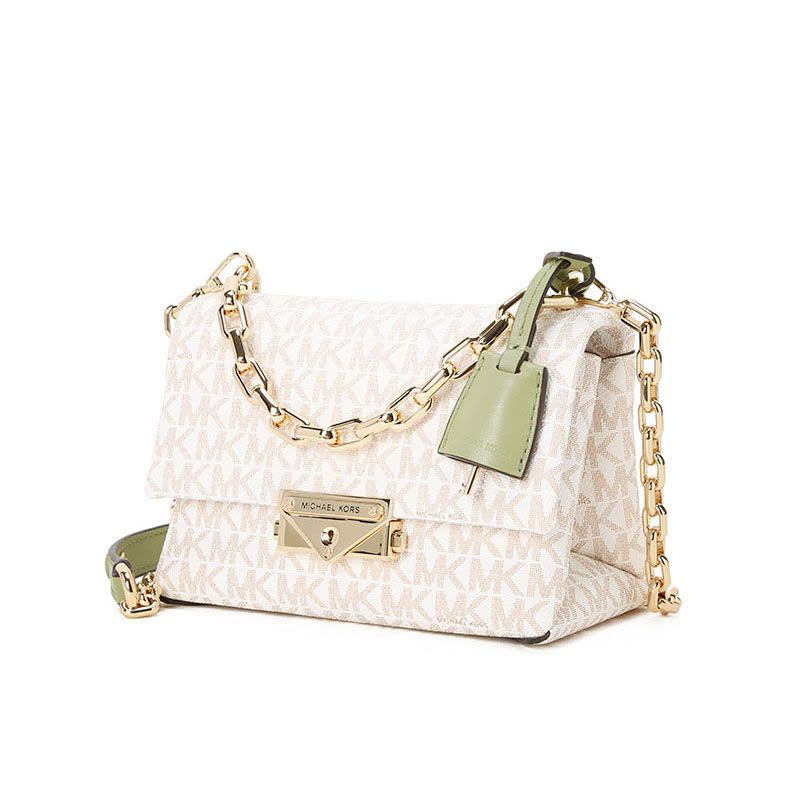 MICHAEL KORS 迈克科尔斯 Cece 单肩包 斜挎包 链条包迷你 锁扣32S9G0EC0B金扣图片