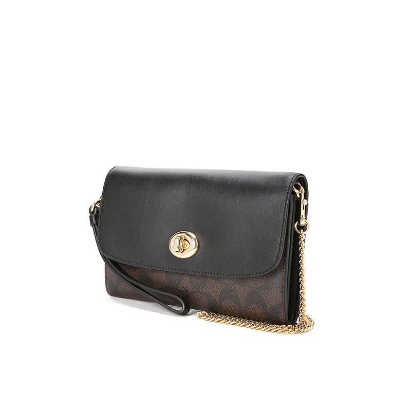 COACH/蔻驰 链条手拿斜挎包 F24280 19.5x12x3CM图片