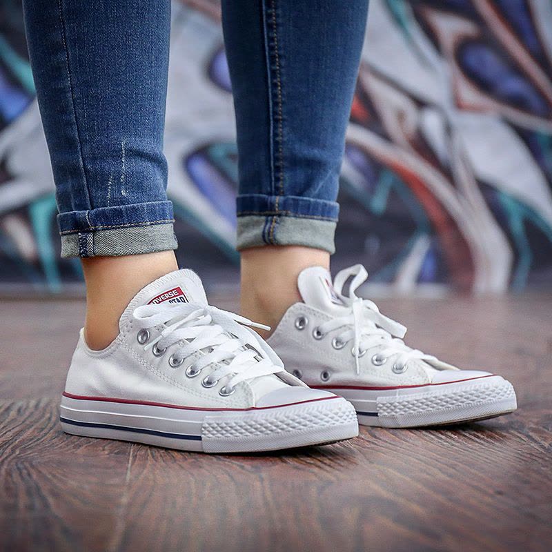 CONVERSE匡威女鞋AllStar经典休闲低帮帆布鞋男板鞋101000图片