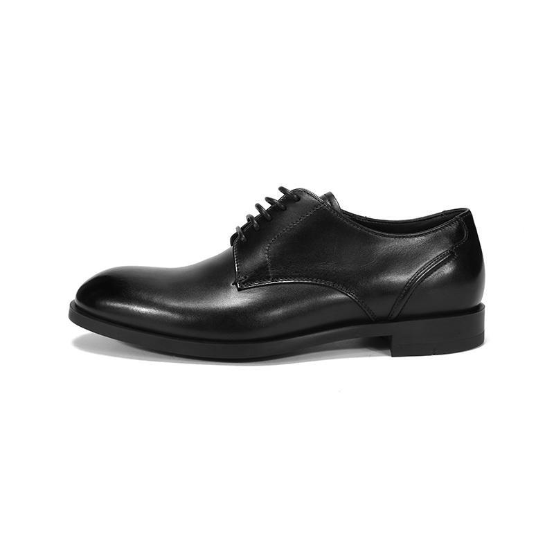 Ermenegildo Zegna 杰尼亚 男士 皮革商务皮鞋德比鞋 202 LHNAX A4465X