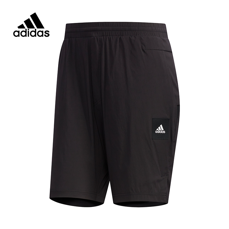 Adidas阿迪达斯男裤2019夏新款训练休闲裤运动裤短裤五分裤DZ2216