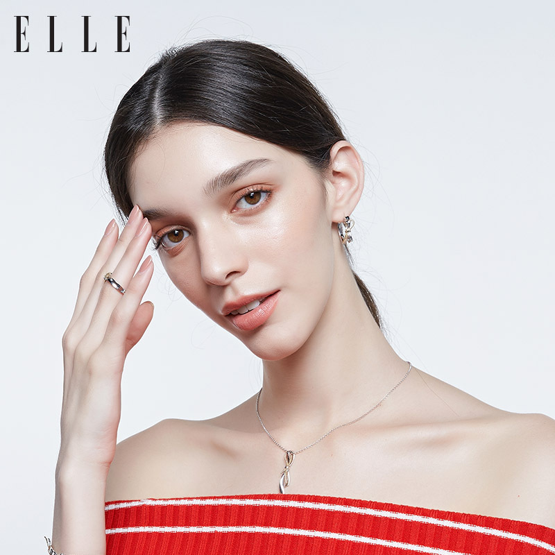 ELLE蝴蝶结系列项链竖版3089100