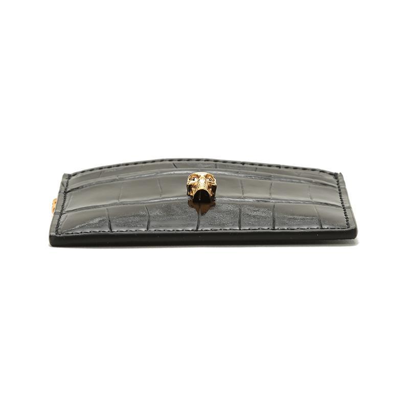 ALEXANDER MCQUEEN 亚历山大·麦昆 女士 牛皮革颈部挂包卡包卡夹 648015 1JMFG