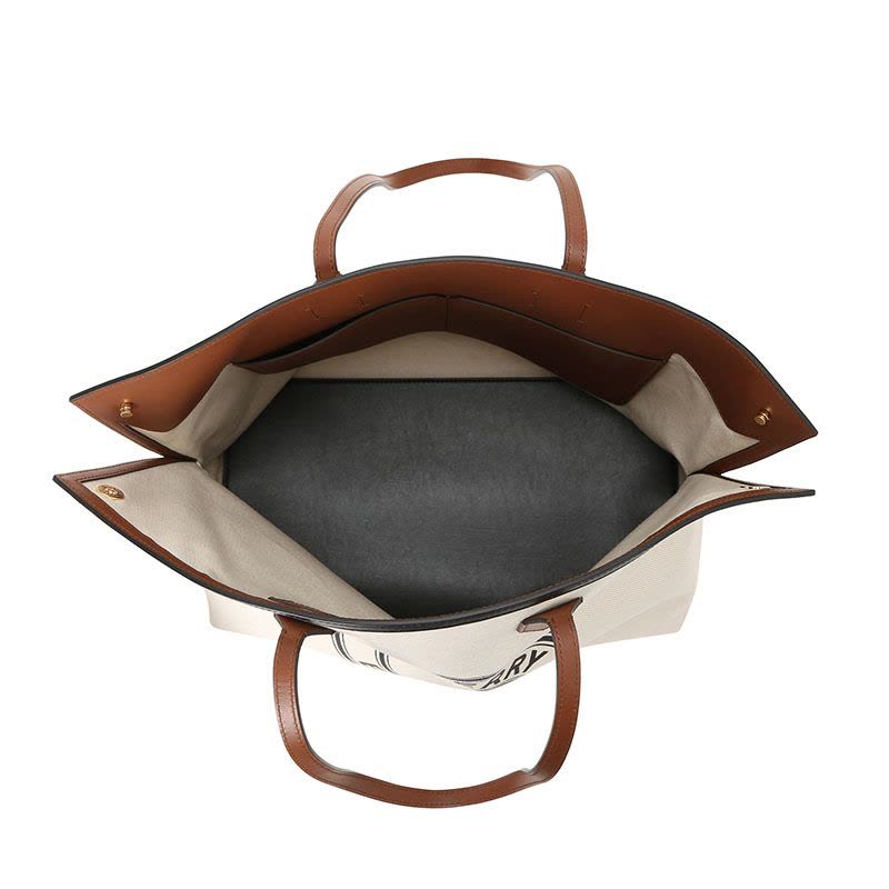 预订 BURBERRY 博柏利 Society TOTE购物袋 单肩包 手提包 圆形徽标帆布织物8032162金扣图片