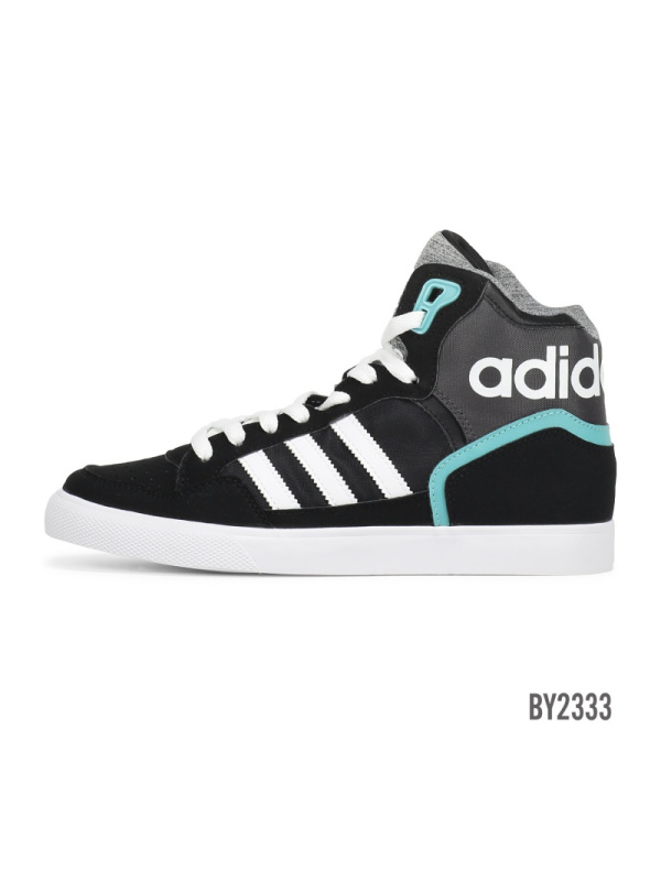 adidas阿迪达斯三叶草春季女子高帮运动休闲板鞋BY2333