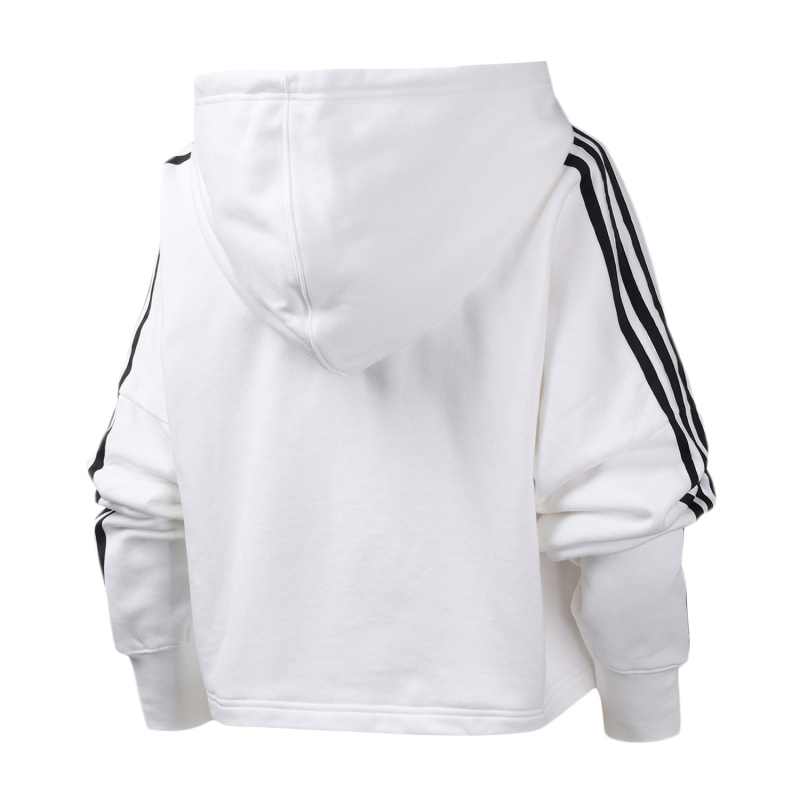 adidas阿迪达斯三叶草女装运动服长袖连帽卫衣套头衫ED7555