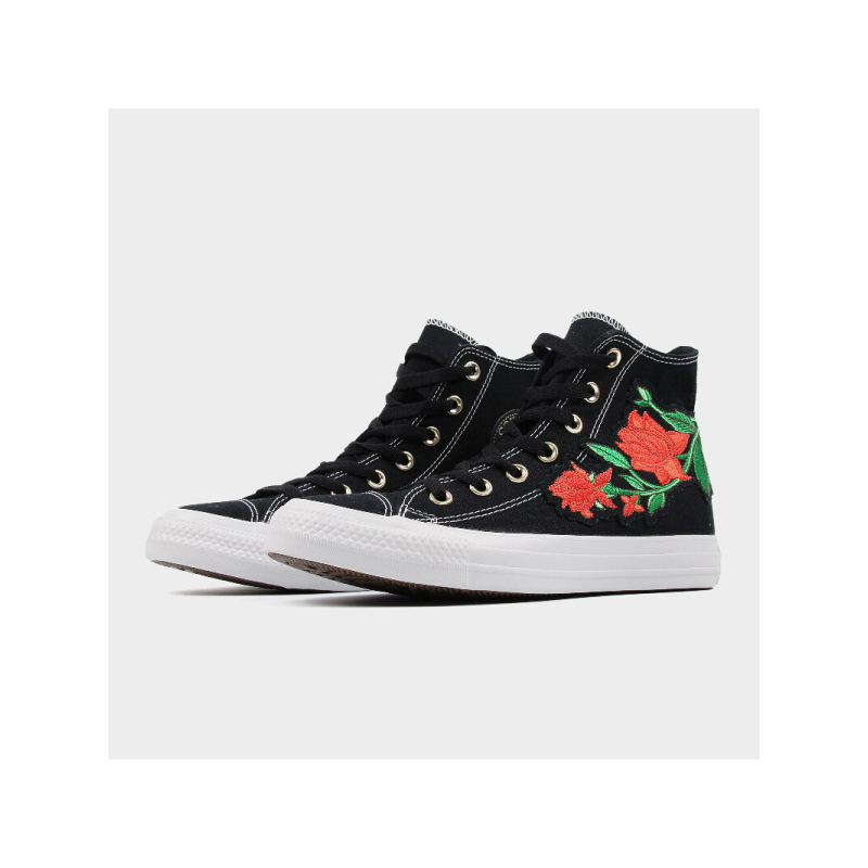 匡威夏季1970s三星标allstar欧阳娜娜同款花卉男女高低帮帆布鞋160356