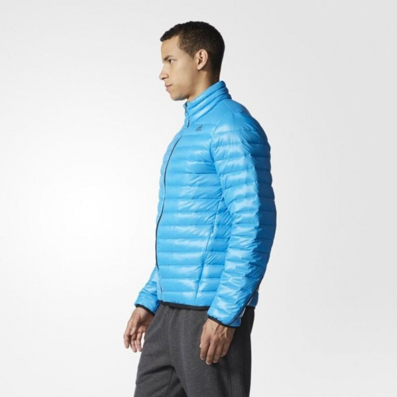 阿迪达斯（adidas）冬季保暖男子立领运动羽绒服夹克AC3298