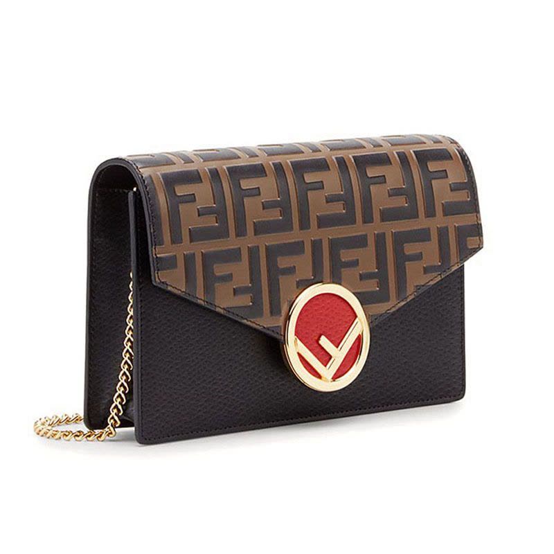 预订 FENDI芬迪 女士链带皮夹8BS006 20.5*13.5*6.5CM图片