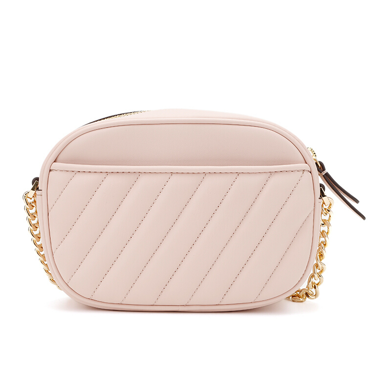 MICHAEL KORS MK 迈克·科尔斯 奢侈品 MK女包 ROSE系列粉色单肩斜挎相机包