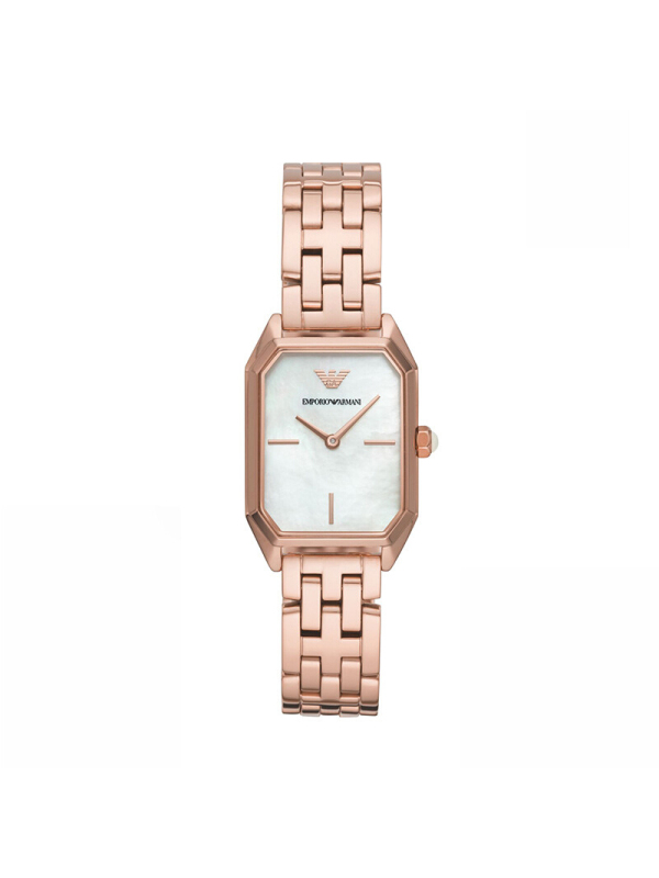 阿玛尼emporioarmani女士手表新款时尚潮流钢带商务女士石英表