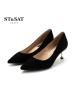 St&Sat/星期六春新商场同款浅口尖头细高跟单鞋女鞋SS81111180