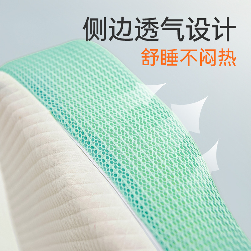 牵引颈椎护颈枕头热敷按摩鲽形记忆棉枕芯年轻人抗压康复礼品