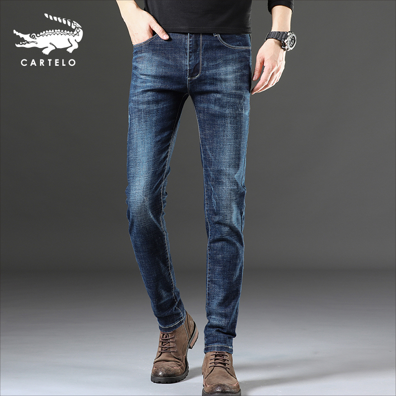 卡帝乐鳄鱼cartelo男士牛仔裤
