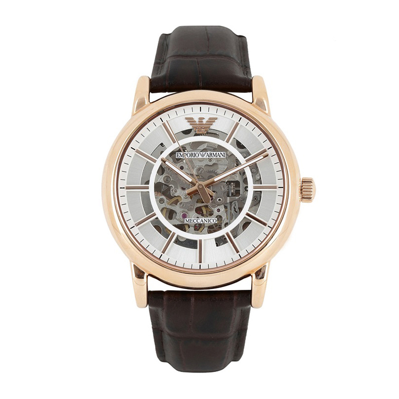 阿玛尼armani男士手表自动机械表镂空男士机械表ar1983