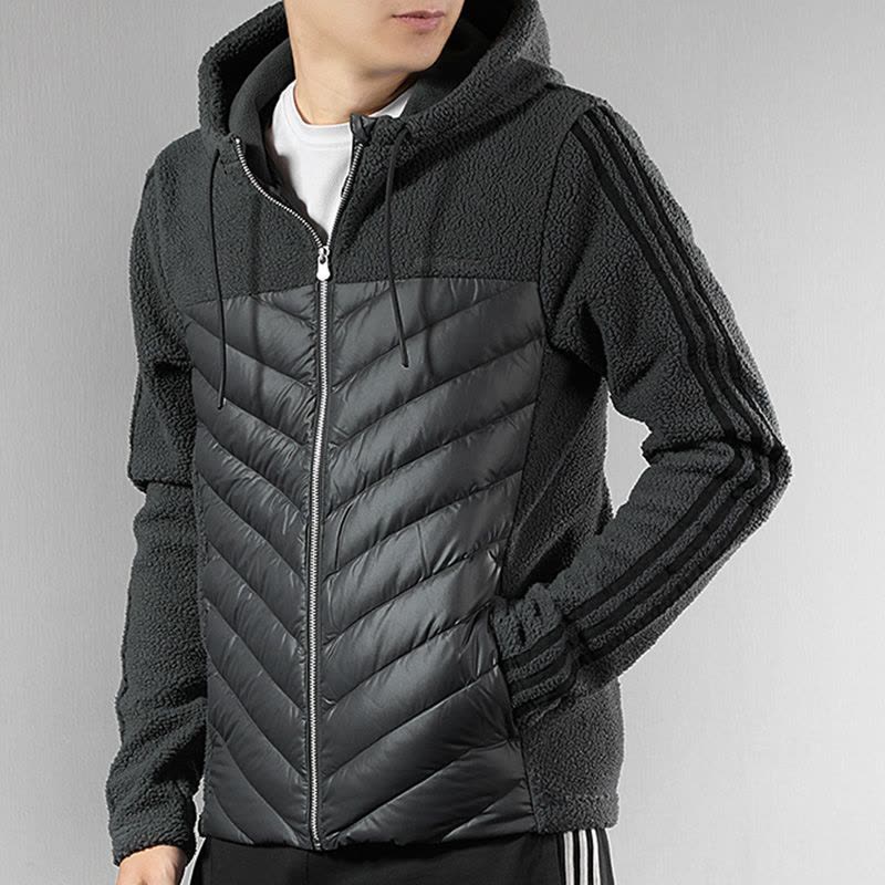 Adidas阿迪达斯男士羽绒服2020秋季新款 棉服EI6282图片
