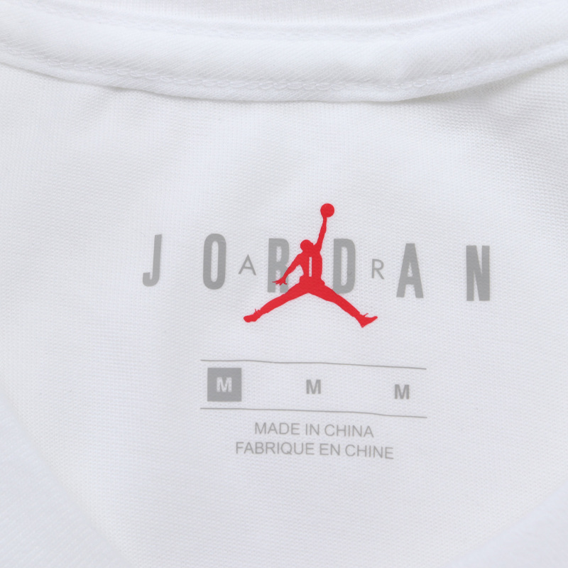NIKE男装短袖T恤Jordan经典LOGO圆领套头针织运动服BQ6741