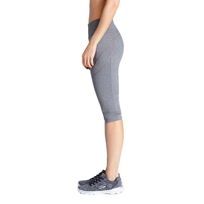 Skechers斯凯奇七分裤 女 户外弹性舒适健身紧身裤 SAWU17528