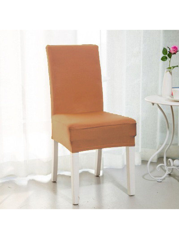 Ceba热卖欧美中高靠背纯色弹力全包加厚椅子套wishebay热卖