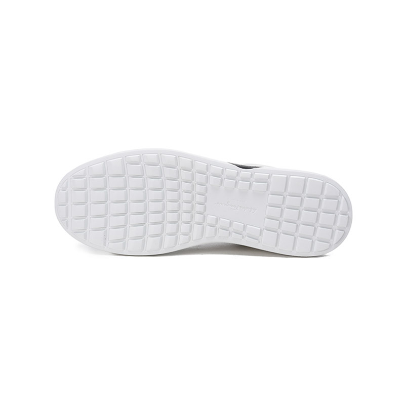 Salvatore Ferragamo 菲拉格慕 男士 皮革系带休闲运动鞋板鞋小白鞋 0747213